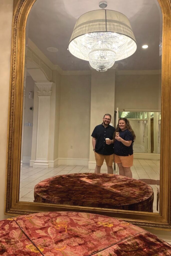 Brandon and Hannah in New Orleans