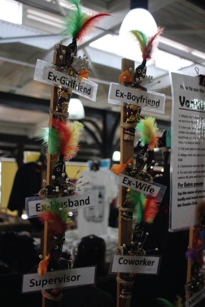 voodoo dolls at the French market