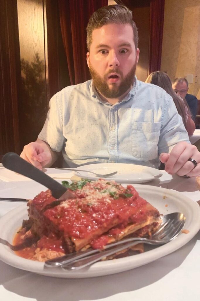 Carmine's lasagna