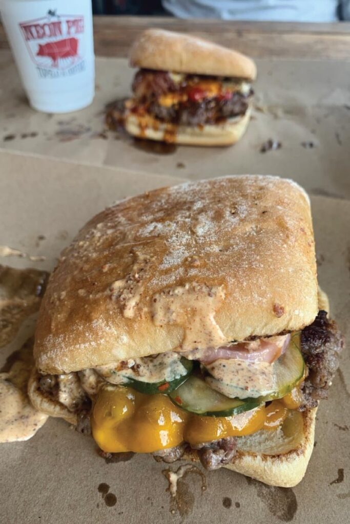 Neon Pig's best burger in America