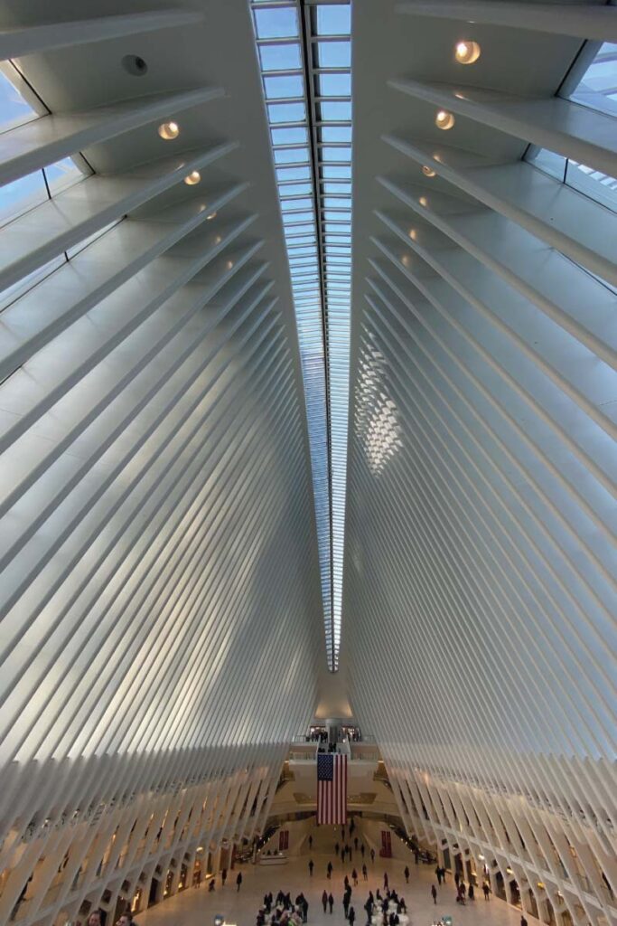 The Oculus building in New York City